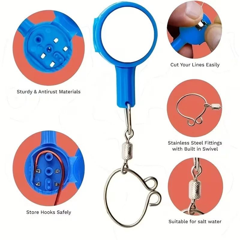 2pcs Fishing Gadgets: Knotting - Ice Fishing Tip Up review and price