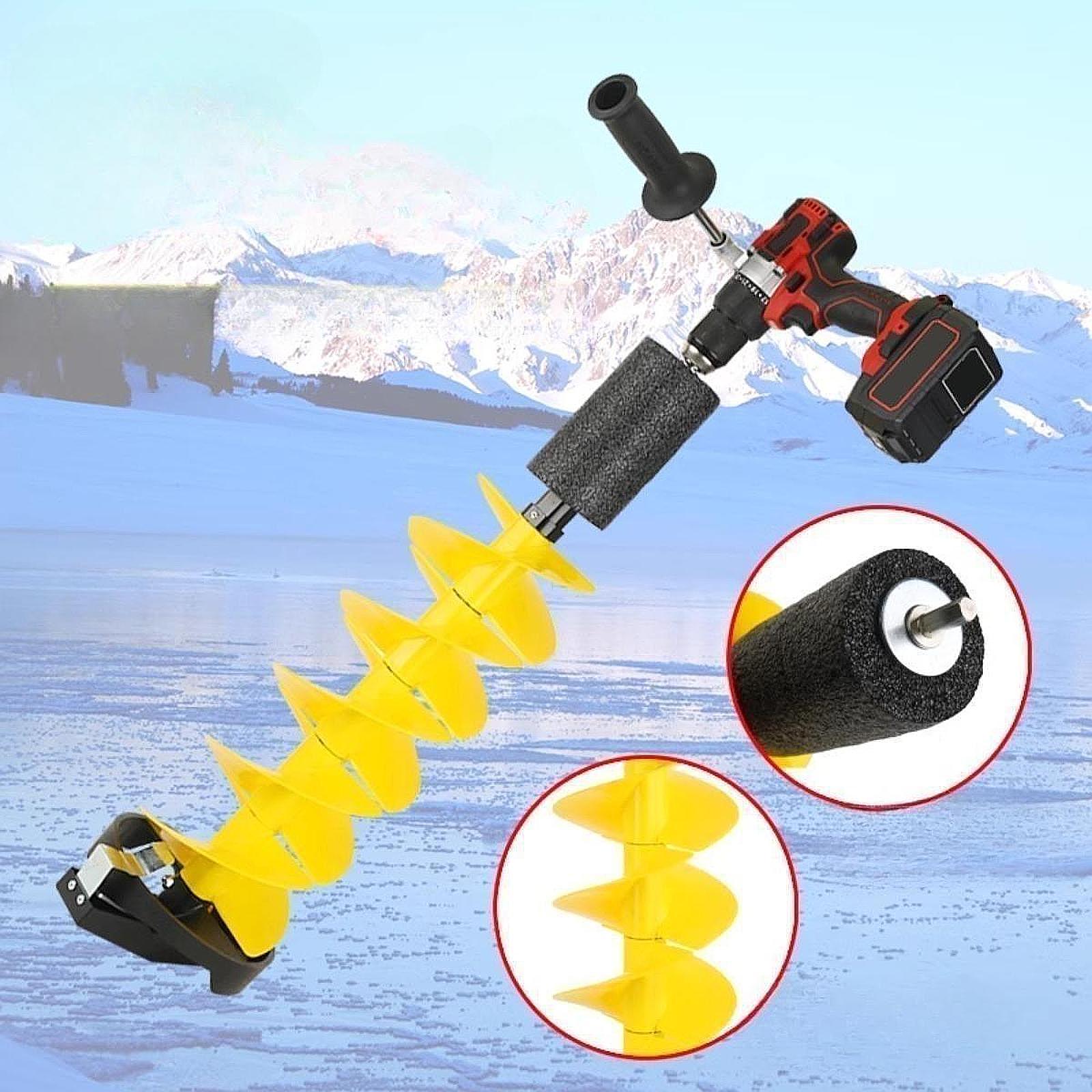 Ice Drill Auger Portable Alumi - Ice Fishing Tip Up review and price
