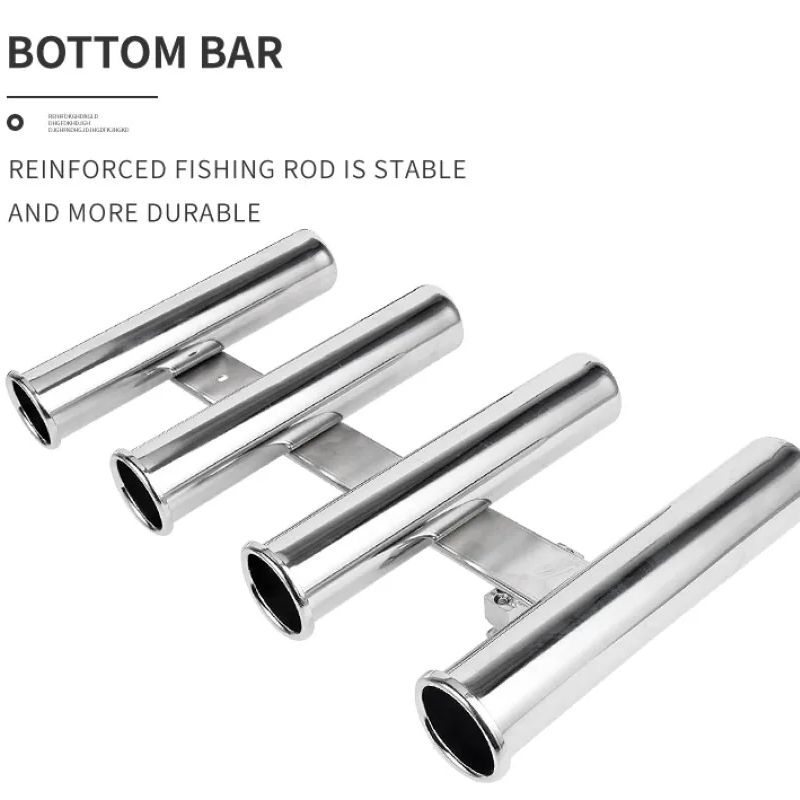 Stainless Steel 4 Tubes Rod Ho - Fishing Equipment Cheap review and price