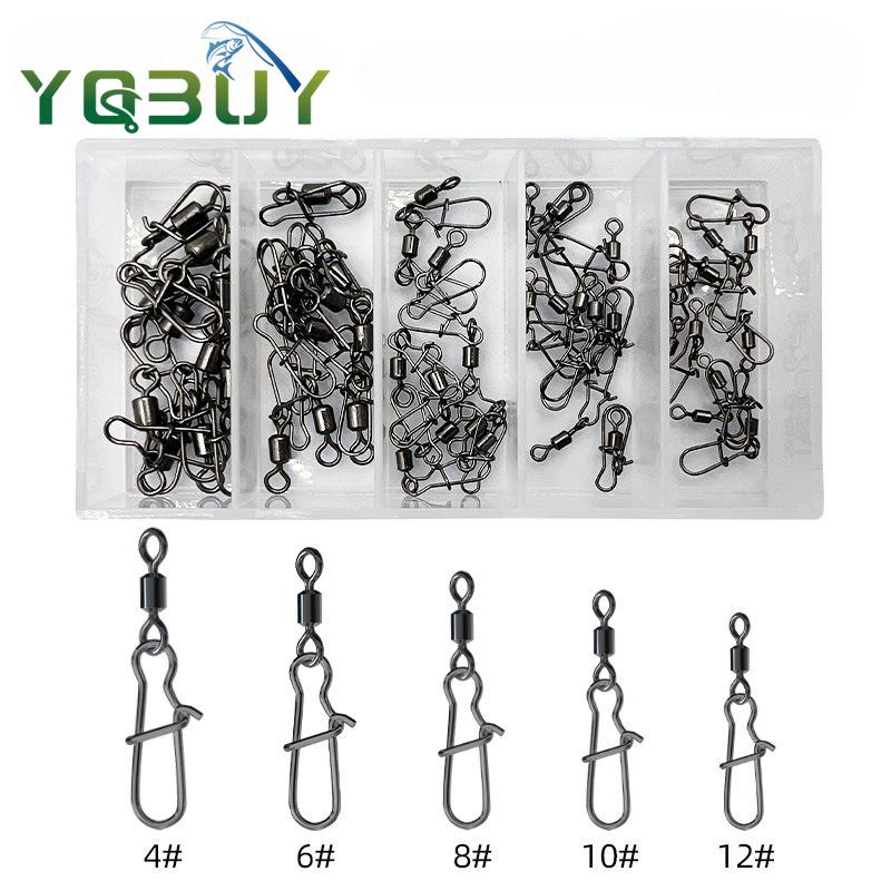 50pcs Set 4#/6#/8#/10#/12# Sta - Fishing Equipment Cheap review and price