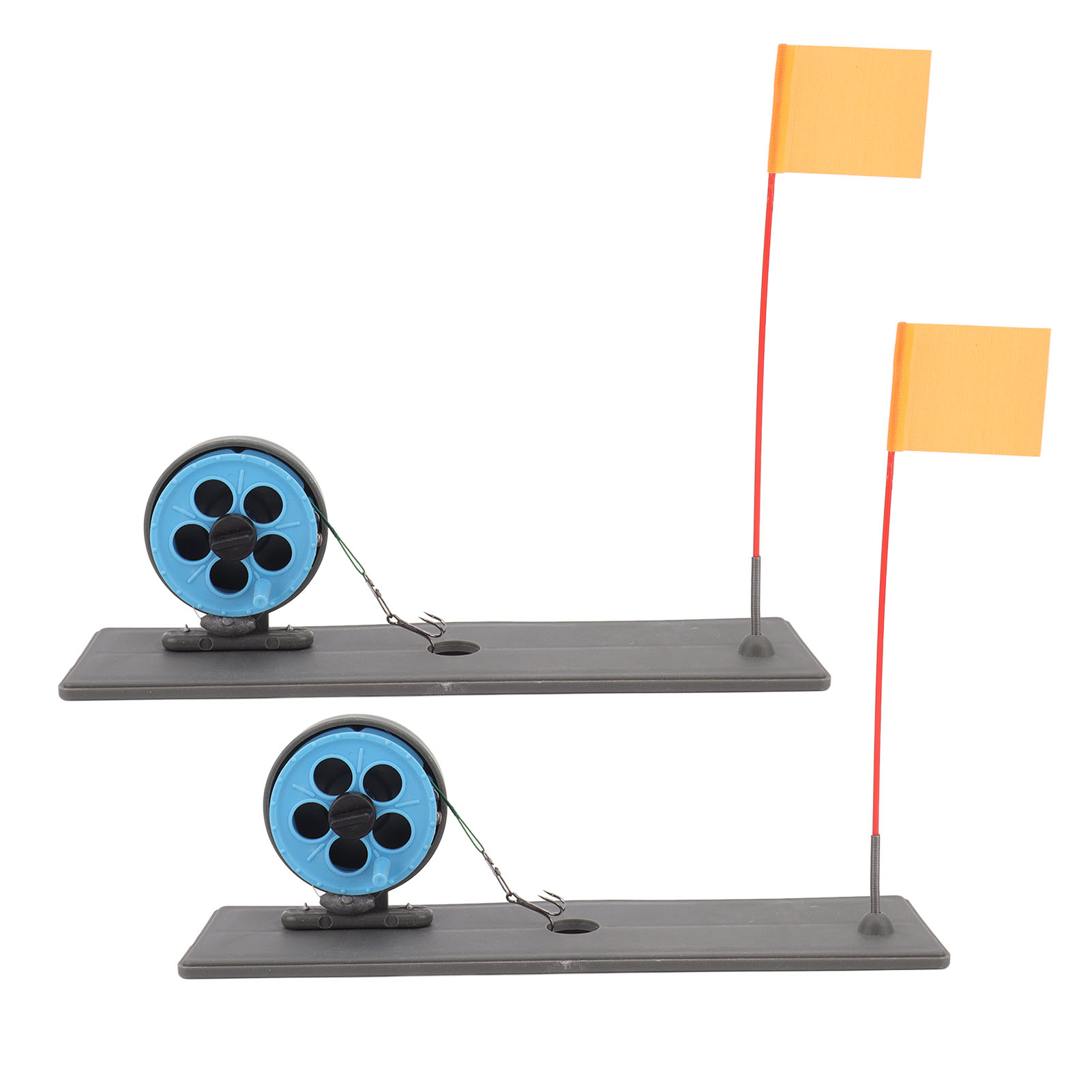 2pcs Ice Fishing Flag Marker R - Ice Fishing Tip Up review and price