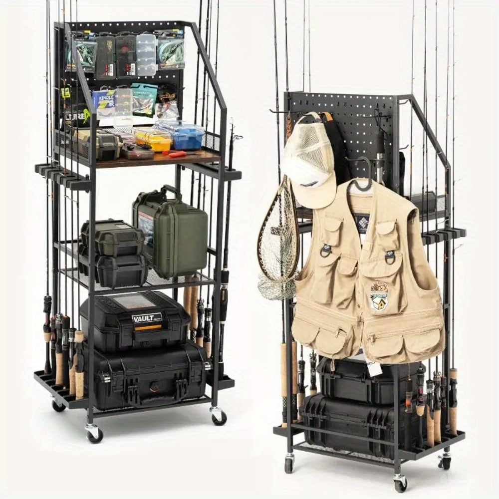 Fishing Rod Holders for Garage - Fishing Equipment Carp review and price